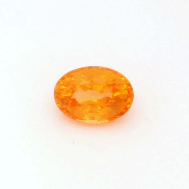 Spessartite, Orange, Oval, 1.39 ct