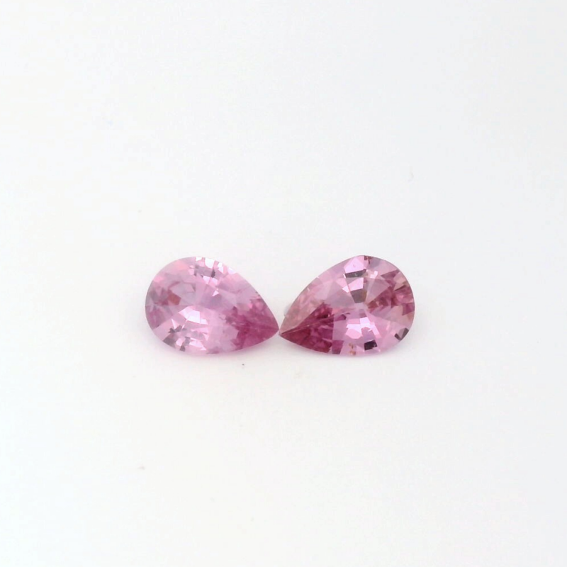 Sapphire, Pink, Pear, 0.93 ct