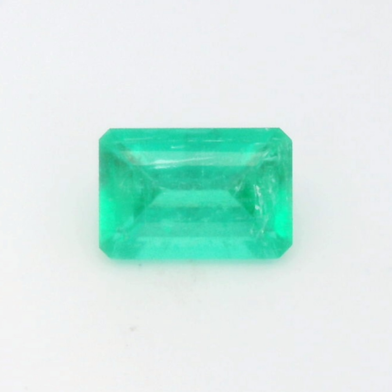 Emerald, Green, Emerald cut, 1.31 ct