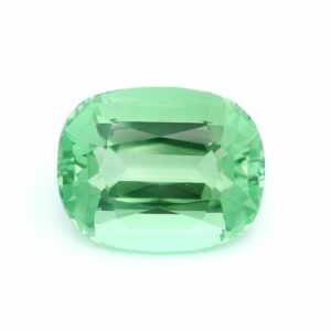 10.78 ct, Green, Tourmaline, Cushion