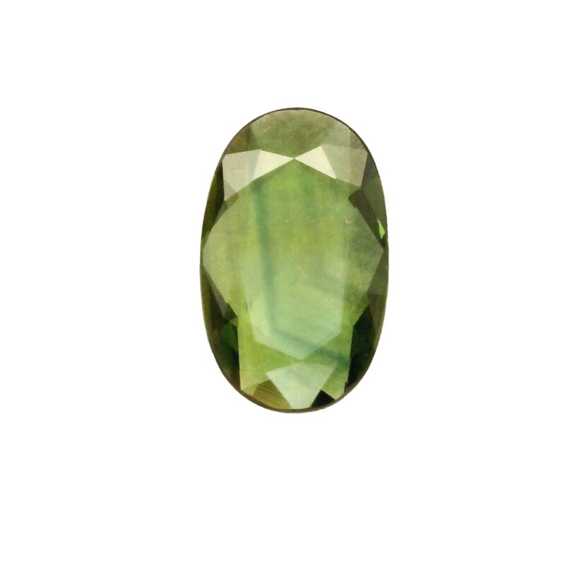 Sapphire, Blue Green, Oval, 1.39 ct