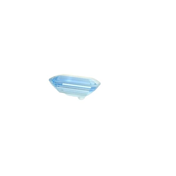 3.71 ct, Blue, Aquamarine, Emerald cut - Image 4