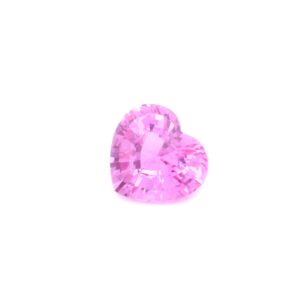 1.18 ct, Pink, Sapphire, Heart-shaped