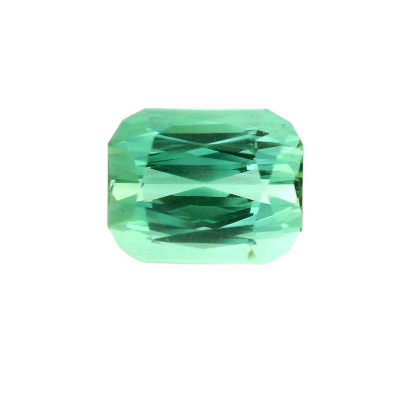 Tourmaline, Green, Cushion, 6.54 ct