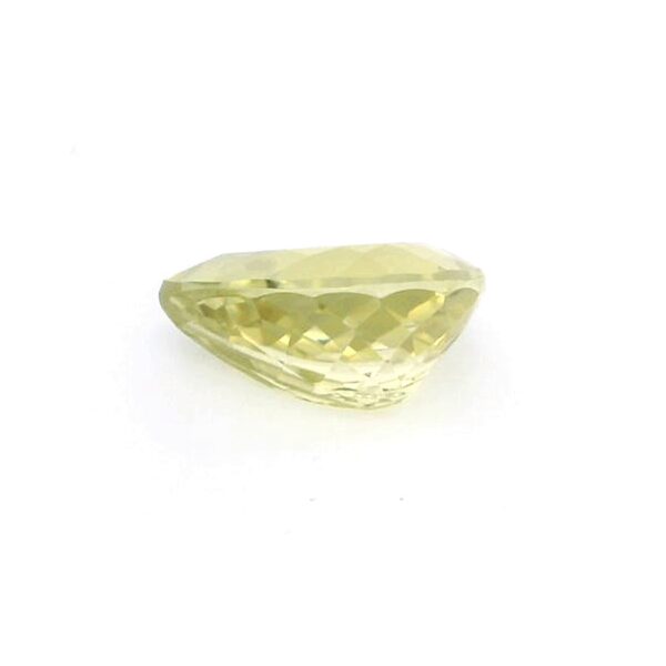 3.65 ct, Yellow, Tourmaline, Pear - Image 4