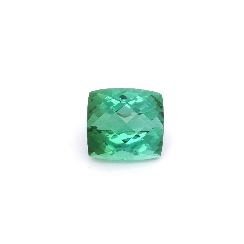 Tourmaline, Green, Cushion, 4.76 ct