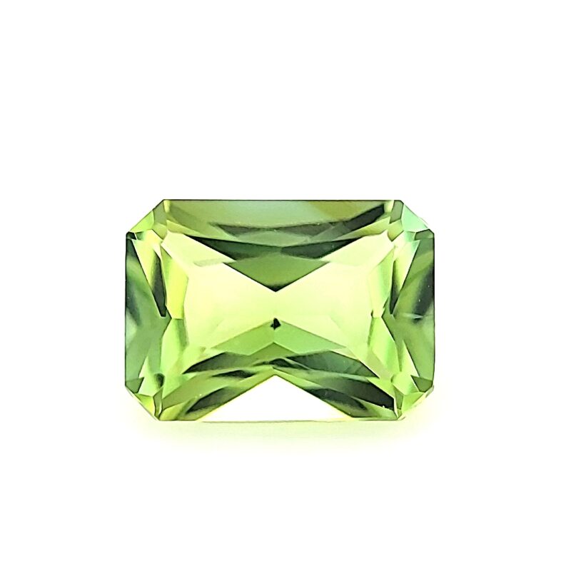 Tourmaline, Green, Radiant, 3.53 ct