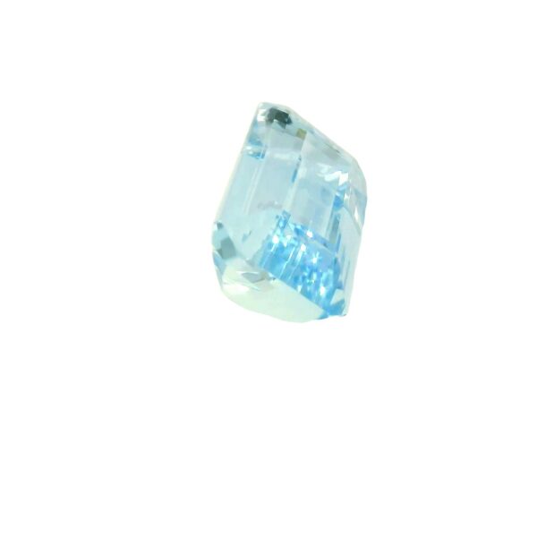 13.28 ct, Blue, Aquamarine, Emerald cut - Image 3
