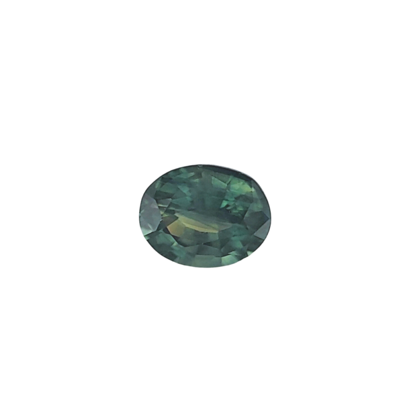 1.09 ct, Blue Green, Sapphire, Oval