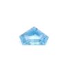 4.06 ct, Blue, Aquamarine, Designer Cut