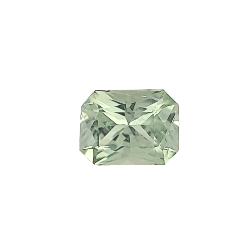 Montana Sapphire, Blue Green, Radiant, 1.11 ct