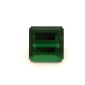 3.97 ct, Green, Tourmaline, Emerald cut