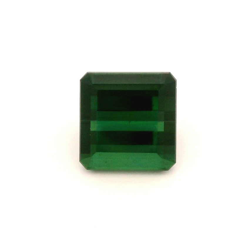 Tourmaline, Green, Emerald cut, 3.97 ct