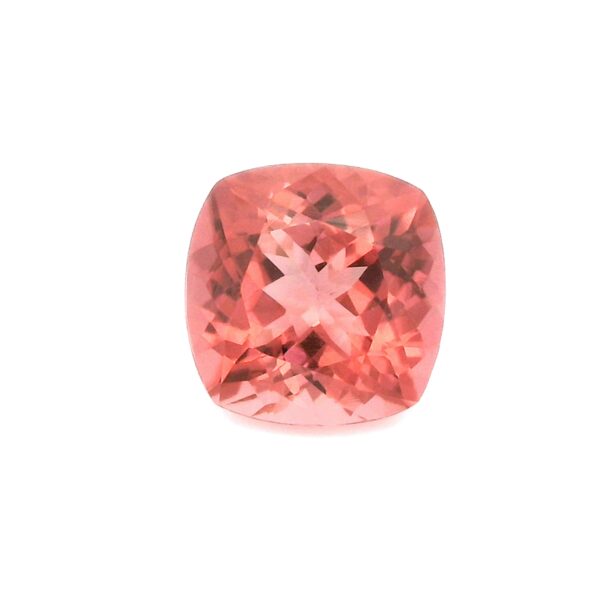 3.73 ct, Pink, Tourmaline, Cushion