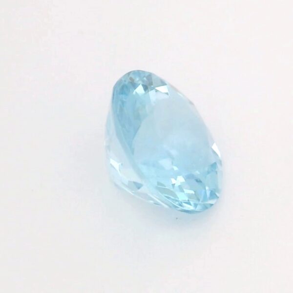 2.54 ct, Blue, Aquamarine, Round - Image 3