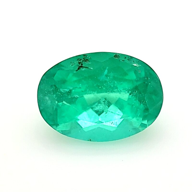 Emerald, Green, Oval, 2.02 ct
