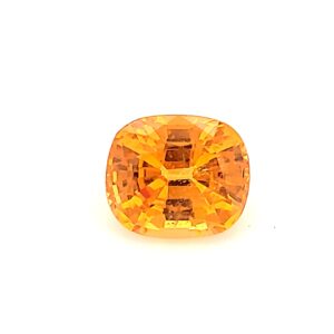 1.96 ct, Orange, Spessartite, Cushion