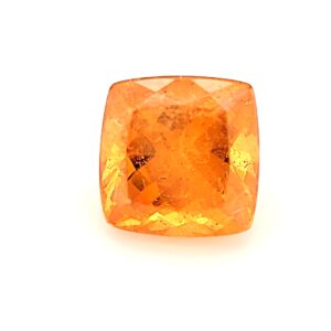 2.64 ct, Orange, Spessartite, Cushion