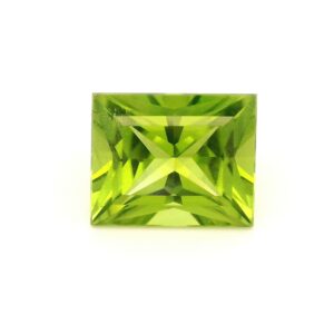 3.74 ct, Green, Peridot, Baguette