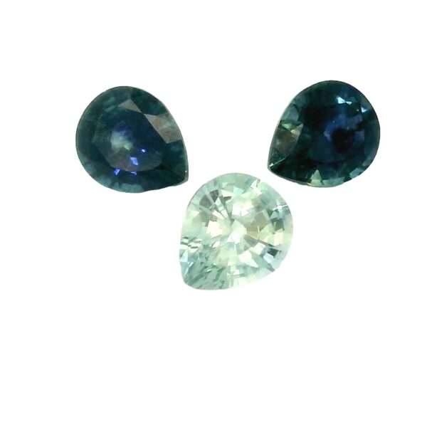 2.00 ct, Blue, Montana Sapphire, Pear