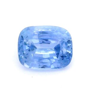 3.16 ct, Blue, Sapphire, Cushion
