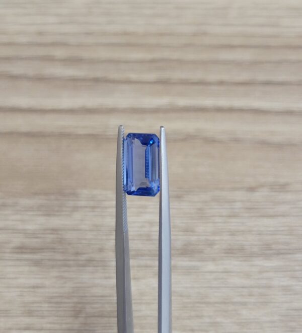 2.98 ct, Blue, Sapphire, Emerald cut - Image 3