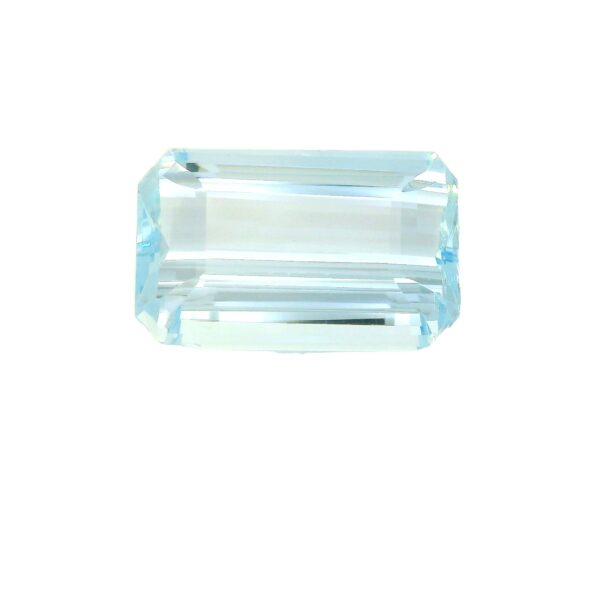 13.28 ct, Blue, Aquamarine, Emerald cut