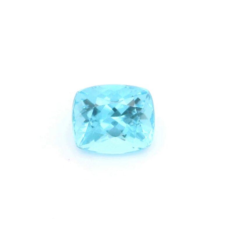 Paraiba tourmaline, Blue, Cushion, 2.37 ct