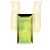 1.36 ct, Blue Green, Sapphire, Baguette - Image 2