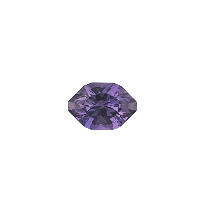 Sapphire, Purple, Designer Cut, 1.22 ct