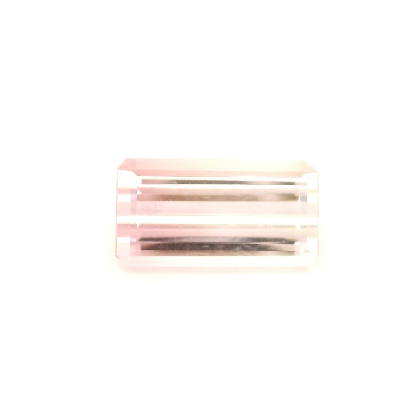 Tourmaline, Bi-color, Emerald cut, 5.12 ct