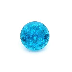 4.85 ct, Blue, Zircon, Round