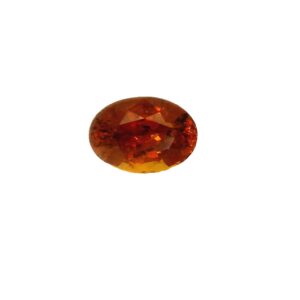 1.13 ct, Orange, Sapphire, Oval