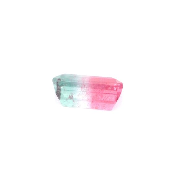 8.66 ct, Bi-color, Tourmaline, Emerald Cut - Image 2