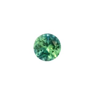 1.00 ct, Blue Green, Montana Sapphire, Round