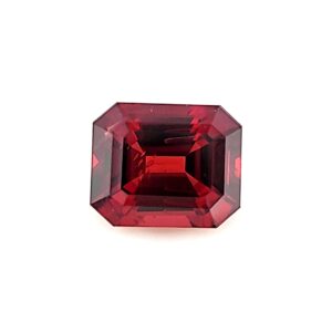 1.34 ct, Red, Spinel, Emerald cut