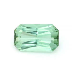 6.40 ct, Green, Tourmaline, Radiant