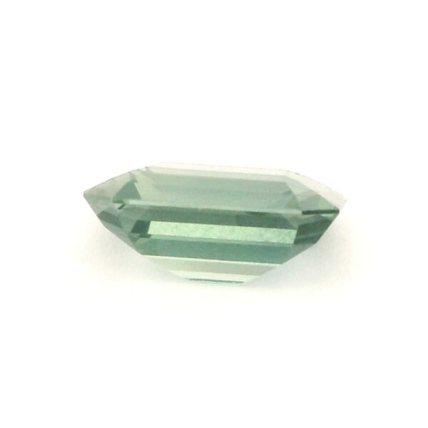 2.24 ct, Blue Green, Sapphire, Emerald cut - Image 3