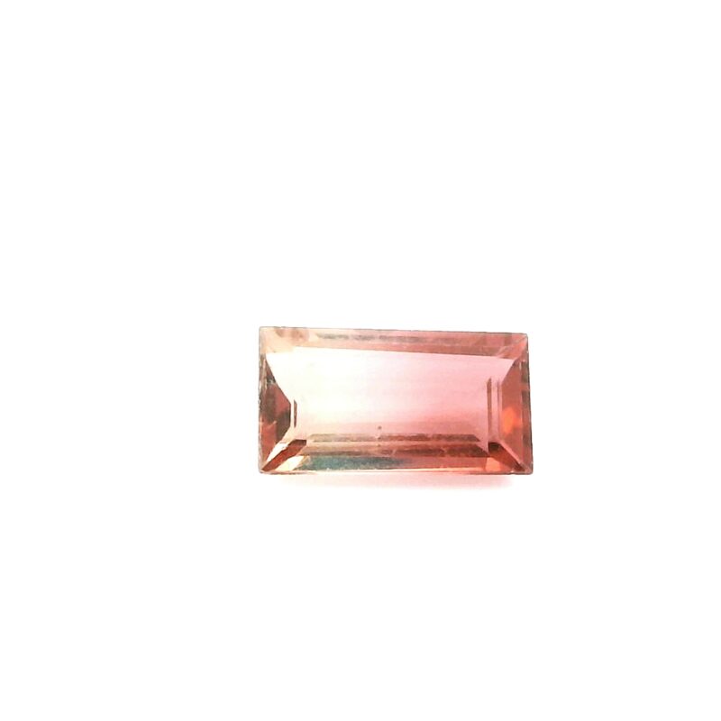 Tourmaline, Bi-color, Baguette, 1.25 ct