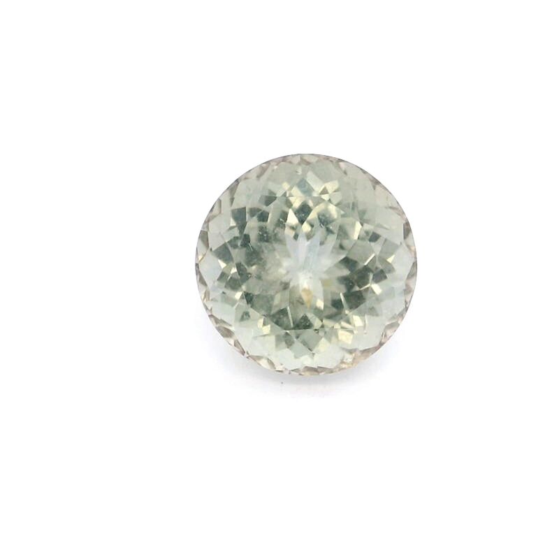Tourmaline, Gray, Round, 7.59 ct