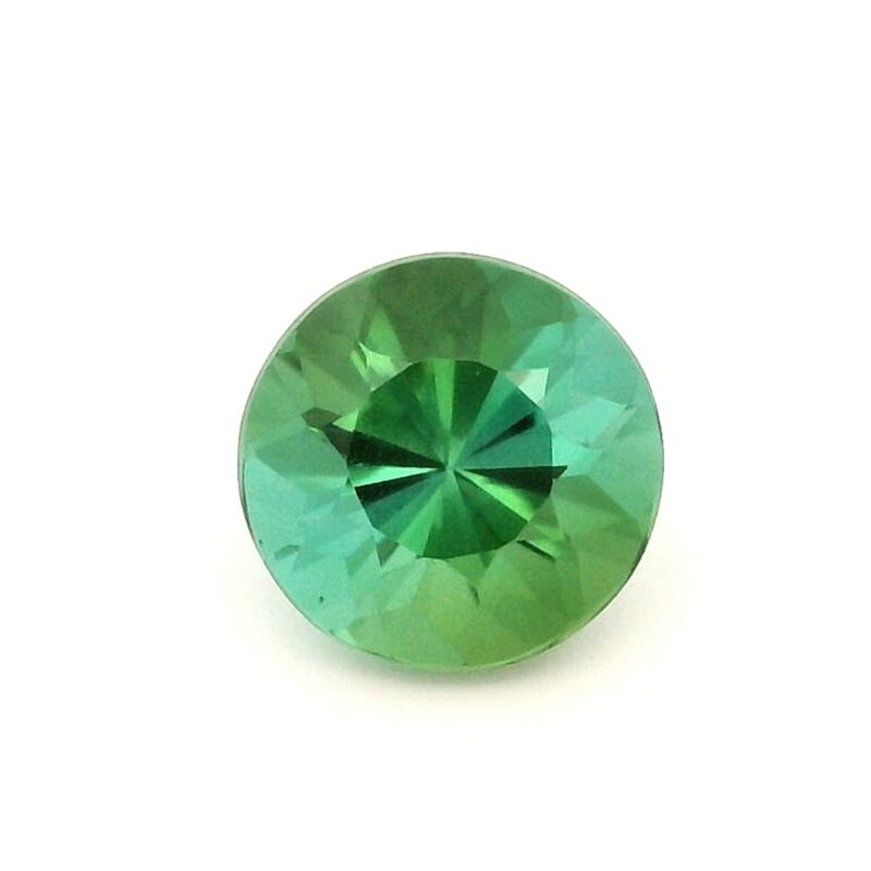 Tourmaline, Green, Round, 1.60 ct
