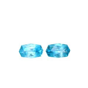 2.68 ct, Blue, Zircon, Designer Cut