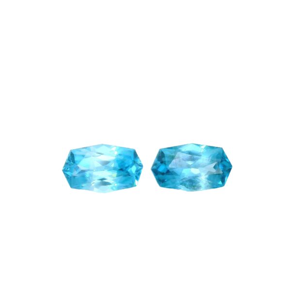 2.68 ct, Blue, Zircon, Designer Cut