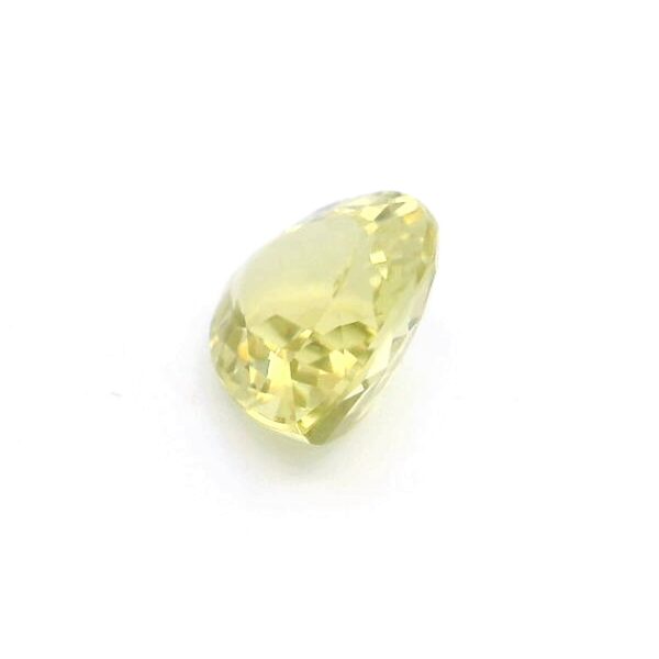 3.65 ct, Yellow, Tourmaline, Pear - Image 2