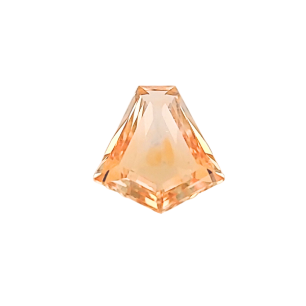 0.93 ct, Orange, Montana Sapphire, Kite