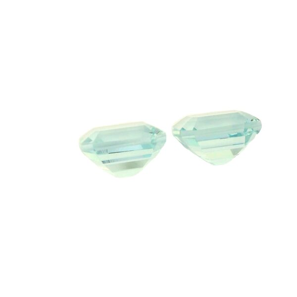 3.42 ct, Blue Green, Green Beryl, Emerald cut - Image 2