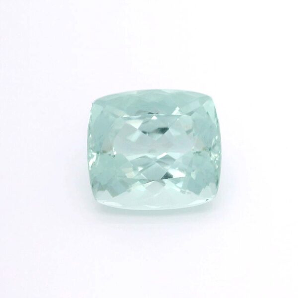13.05 ct, Green, Green Beryl, Cushion