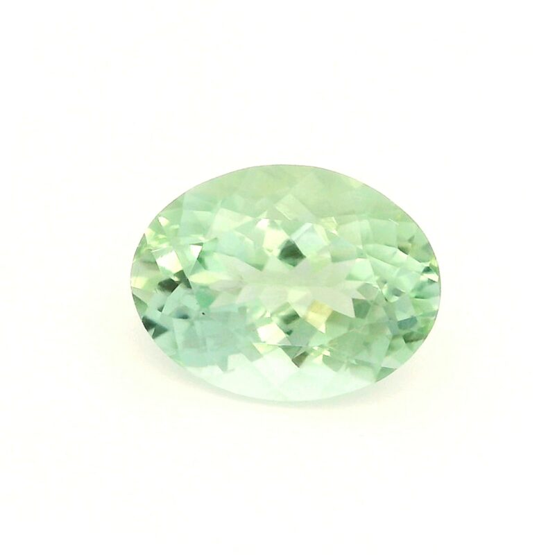 Tourmaline, Green, Oval, 3.24 ct