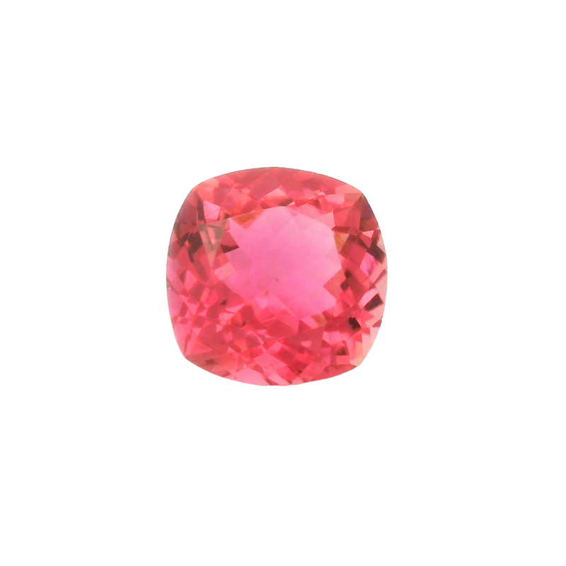 Tourmaline, Pink, Cushion, 4.28 ct