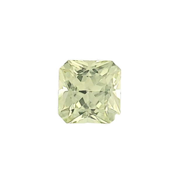 1.26 ct, Yellow, Montana Sapphire, Radiant